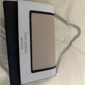 Kate Spade Elegant Black and White Shoulder Bag